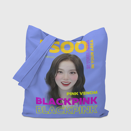 Сумка-шоппер Jisoo - певица из музыкальной группы Blackpink / 3D-принт – фото 1