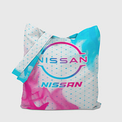 Сумка-шоппер Nissan neon gradient style