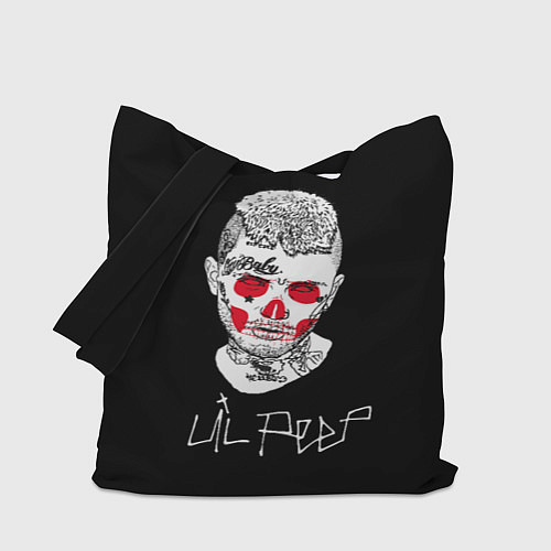 Сумка-шоппер Lil Peep idol 2023 / 3D-принт – фото 1