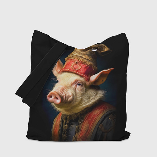 Сумка-шоппер Знатный боров 19 век / 3D-принт – фото 1