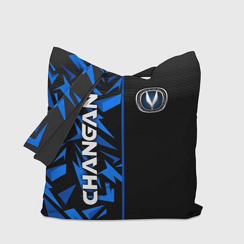 Сумка-шоппер Changan - blue uniform / 3D-принт – фото 1