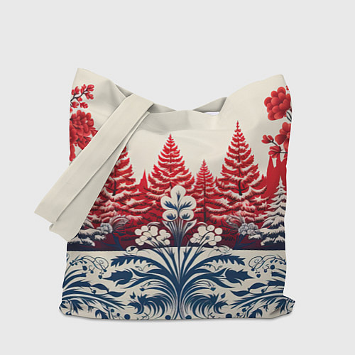 Сумка-шоппер Сказочные мотивы / 3D-принт – фото 1