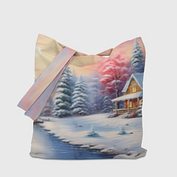 Сумка-шоппер Сказочная метель подарков