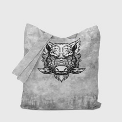 Сумка-шопер Texture - дикий секач, цвет: 3D-принт