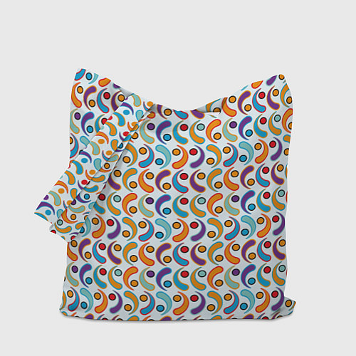 Сумка-шоппер Паттерн из симметричных фигур / 3D-принт – фото 1
