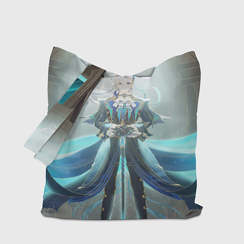 Сумка-шоппер Genshin Impact Нёвиллет / 3D-принт – фото 1