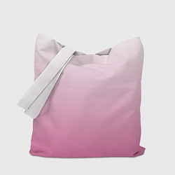 Сумка-шопер Розовый рассвет градиент, цвет: 3D-принт