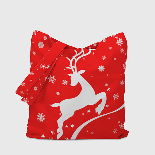 Сумка-шоппер Christmas deer / 3D-принт – фото 1