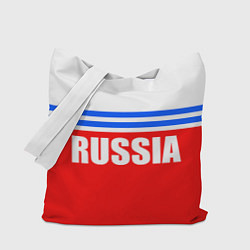 Сумка-шопер Russia - classic, цвет: 3D-принт