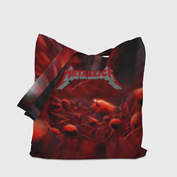 Сумка-шопер Metallica alboom band, цвет: 3D-принт