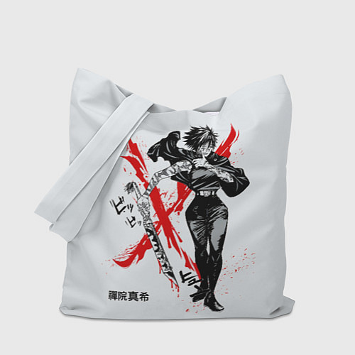 Сумка-шоппер Maki Zenin - Jujutsu kaisen / 3D-принт – фото 1