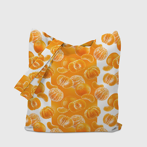 Сумка-шоппер Мандарины / 3D-принт – фото 1