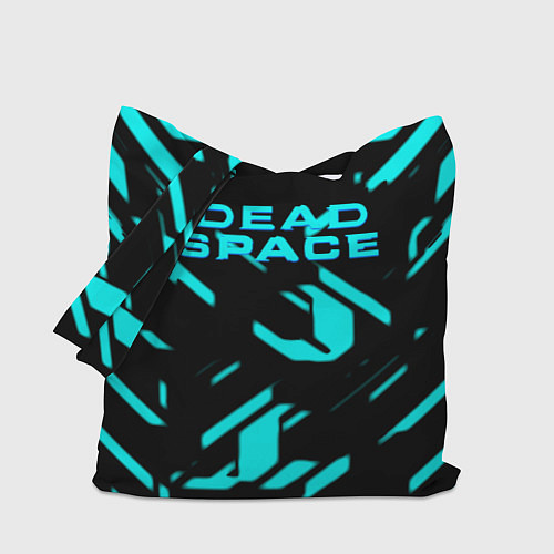 Сумка-шоппер Dead space айзек стиль неоновая броня / 3D-принт – фото 1