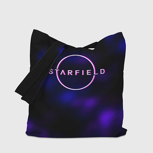 Сумка-шоппер Starfield тёмное небо из игры / 3D-принт – фото 1