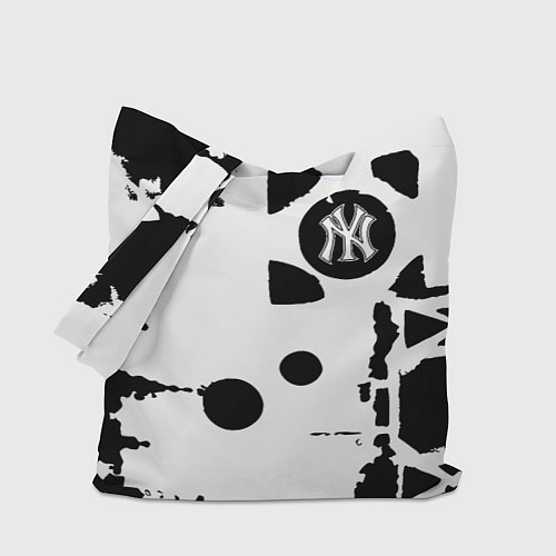 Сумка-шоппер New York yankees - baseball team pattern / 3D-принт – фото 1