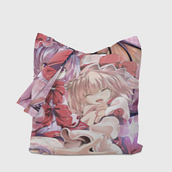 Сумка-шопер Touhou Project Remilia Flandre cute, цвет: 3D-принт