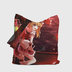 Сумка-шопер Touhou Project Flandre cute happy, цвет: 3D-принт