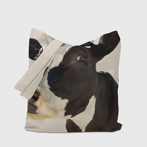 Сумка-шоппер Настоящая корова / 3D-принт – фото 1