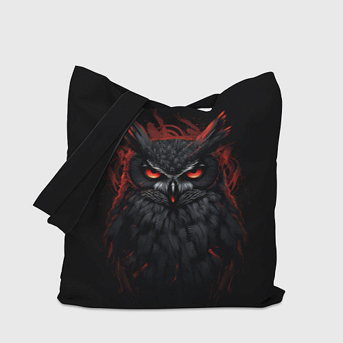 Сумка-шоппер Evil owl / 3D-принт – фото 1