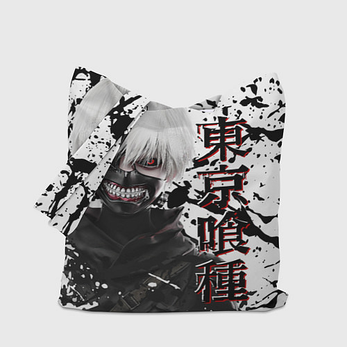 Сумка-шоппер Kaneki Ken - Токийский Гуль / 3D-принт – фото 1