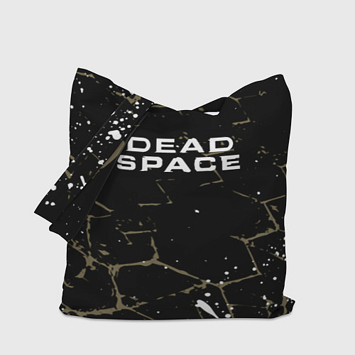 Сумка-шоппер Dead space текстура / 3D-принт – фото 1