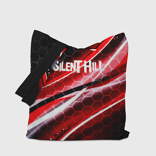 Сумка-шоппер Silent hill текстура / 3D-принт – фото 1