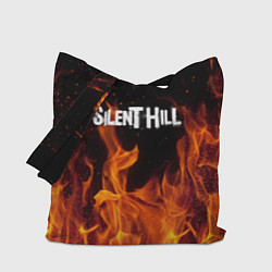 Сумка-шопер Silent hill огонь, цвет: 3D-принт