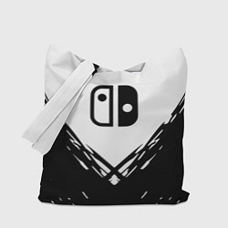 Сумка-шопер Nintendo краски лого, цвет: 3D-принт
