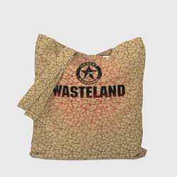 Сумка-шопер Wasteland со значком рейнджера, цвет: 3D-принт