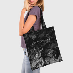 Сумка-шопер Joy Division black graphite, цвет: 3D-принт — фото 2