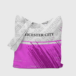 Сумка-шопер Leicester City pro football посередине, цвет: 3D-принт