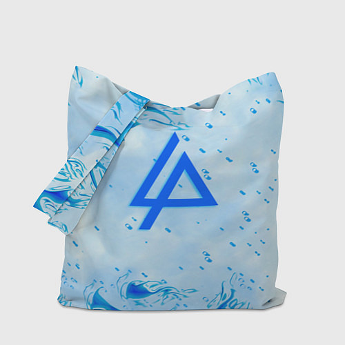 Сумка-шоппер Linkin park холодный огонь бренд / 3D-принт – фото 1