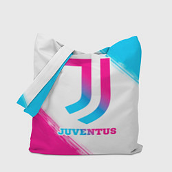 Сумка-шоппер Juventus neon gradient style