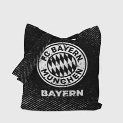 Сумка-шоппер Bayern с потертостями на темном фоне