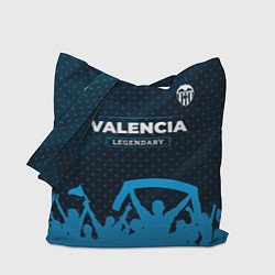 Сумка-шопер Valencia legendary форма фанатов, цвет: 3D-принт