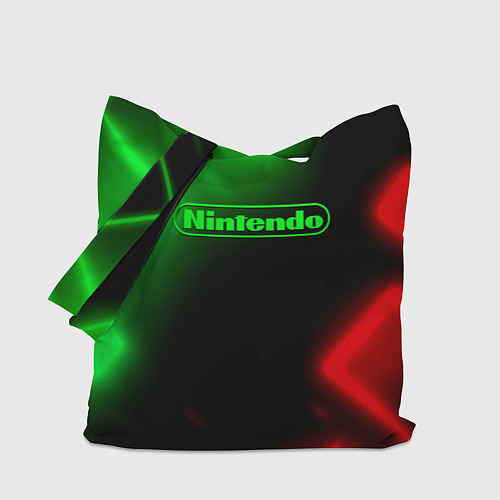 Сумка-шоппер Nintendo игровой мир / 3D-принт – фото 1