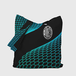 Сумка-шопер AC Milan football net, цвет: 3D-принт