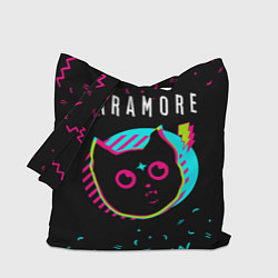 Сумка-шопер Paramore - rock star cat, цвет: 3D-принт