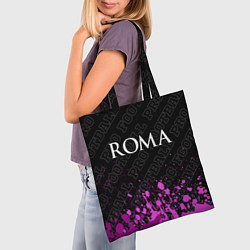 Сумка-шопер Roma pro football посередине, цвет: 3D-принт — фото 2