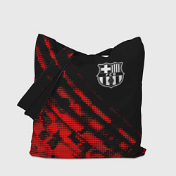 Сумка-шопер Barcelona sport grunge, цвет: 3D-принт