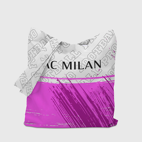 Сумка-шоппер AC Milan pro football посередине / 3D-принт – фото 1
