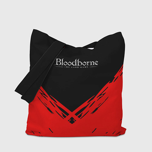 Сумка-шоппер Bloodborne souls краски / 3D-принт – фото 1