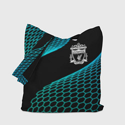 Сумка-шопер Liverpool football net, цвет: 3D-принт