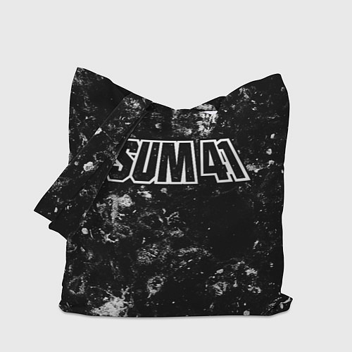 Сумка-шоппер Sum41 black ice / 3D-принт – фото 1