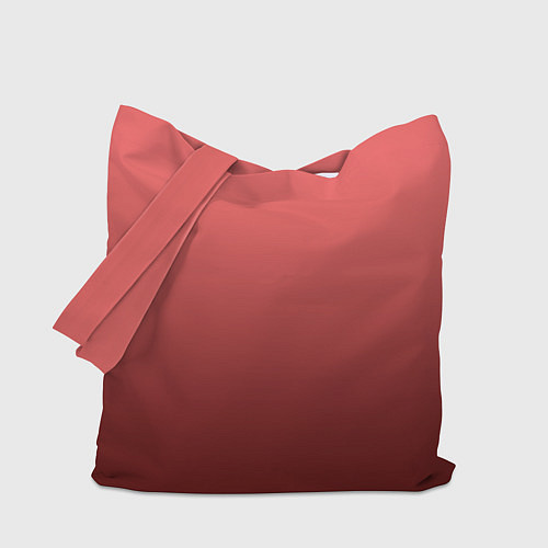 Сумка-шоппер Оттенок розовый антик градиент / 3D-принт – фото 1