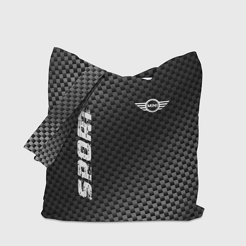 Сумка-шоппер Mini sport carbon / 3D-принт – фото 1