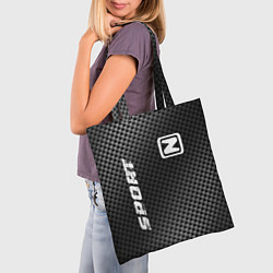 Сумка-шопер Zotye sport carbon, цвет: 3D-принт — фото 2