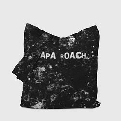 Сумка-шопер Papa Roach black ice, цвет: 3D-принт