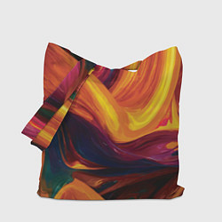 Сумка-шоппер Цветная абстракция colorful