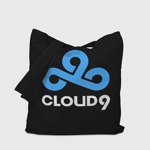 Сумка-шоппер Cloud9 - esports logo / 3D-принт – фото 1